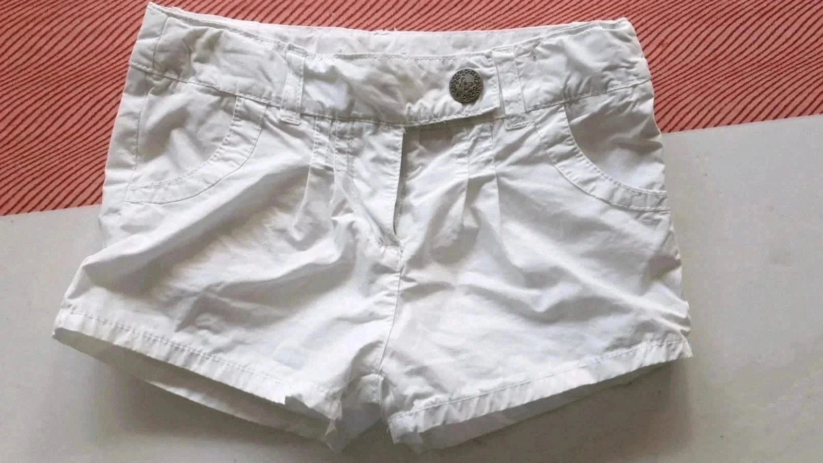 Short blanc 5ans
